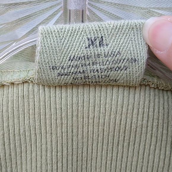 Light Green Cotton Duster Jacket Topper - Picture 4 of 7